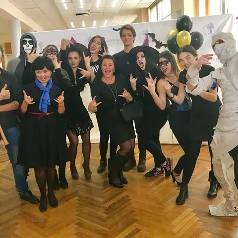 креативные студенты и преподаватели Казахстана и Украины